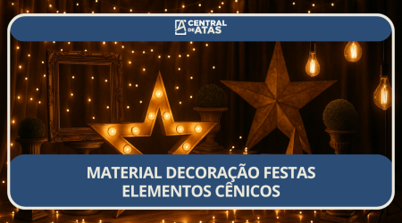 material DECORAÇÃO FESTAS Elementos Cênicos